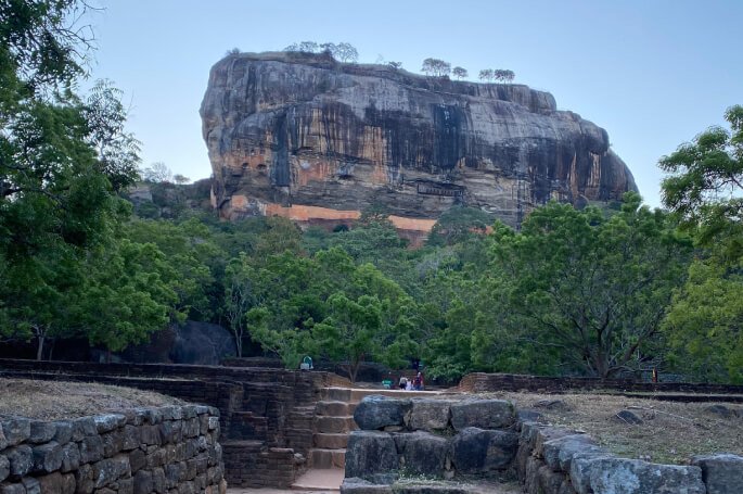 Sigiriya rock sri lanka