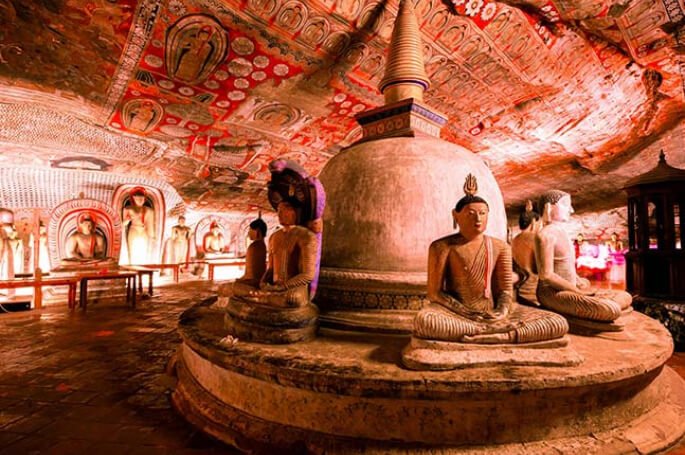 Dambulla cave temple