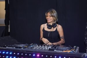 DJ performing during corporate incentive travel gala dinner in Sri Lanka